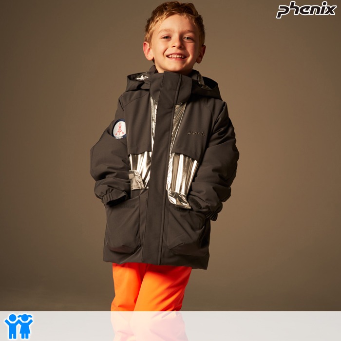 샘플 피닉스 아동 스키복 SNOW JET KID&#039;S TWO PIECE (CG) 2324