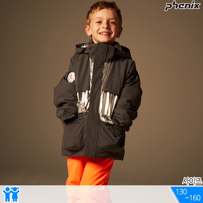 피닉스 어린이 스키복 SNOW JET KID&#039;S TWO PIECE CG  2324