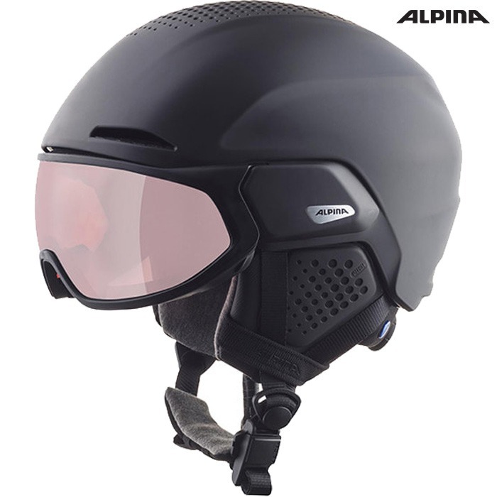 알피나 스키 헬멧 ALPINA ALTO QV bk mat 2324